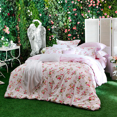

Dohia bed sets of cotton twill double bed four sets - Yi Mengruo 18 m bed