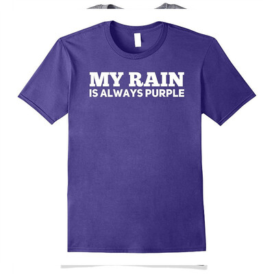 

80s Music T Shirts My Rain is Always Purple Shirt