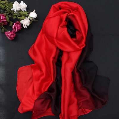 

Outdoor Womens Satin Square Silk Feeling Hair Scarf Wrap