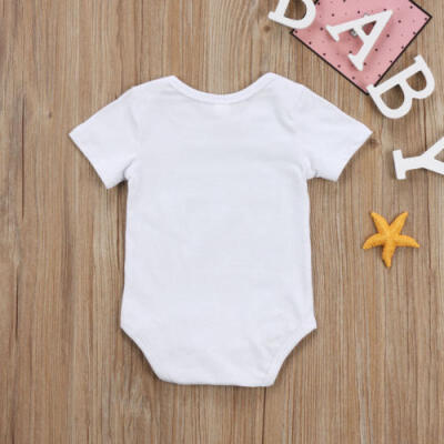 

Au STock Newborn Infant Baby Boy Girl Romper Bodysuit Jumpsuit Clothes Outfits