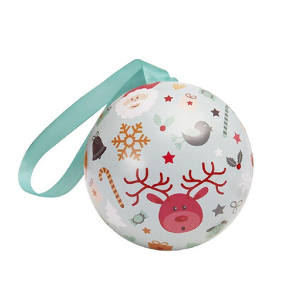 

Iron Spherical Fashion Candy Box Ball Christmas Storage Jar Storage Cans Hotel