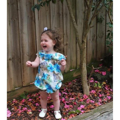 

Newborn Infant Baby Girl Ruffle Romper Jumpsuit Bodysuit Clothes Outfit Sunsuit