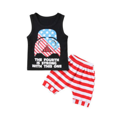 

US Stock Kid Baby Boy Girl Star Wars Tops T-shirt Pants Shorts Outfit Clothes HZ