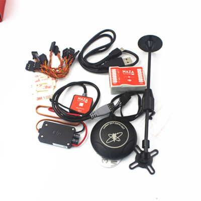 

DJI Naza M Lite Multi Flyer Version Flight Control Controller w PMU Power Module & LED &Cables & M8N GPS & stand holder