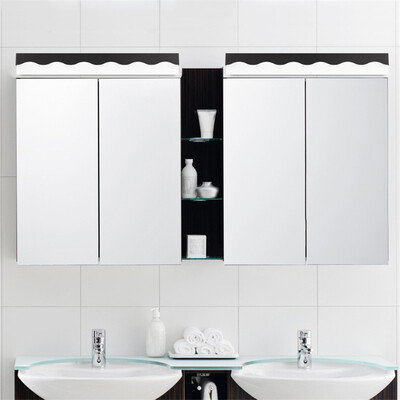 

Baycheer HL488532 80CM Wavy White Light White Acrylic Modern Simple LED Mirror Front Light