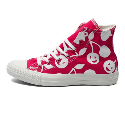 

Converse (Converse) high to help print casual canvas shoes 547899 red 36.5