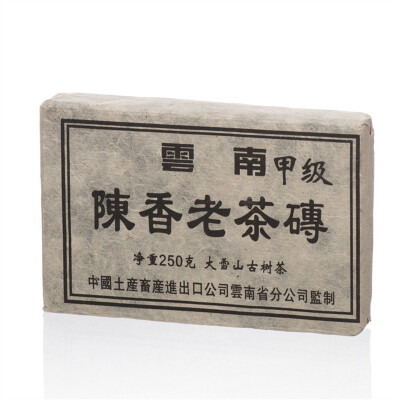 

CNNP Snowy Mountain Ancient Tree Aged Pu-erh Tea Brick 90s 250g Ripe