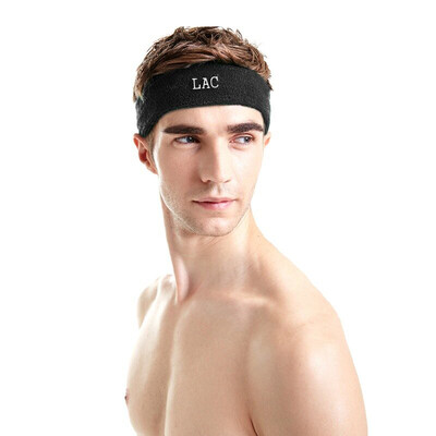 

LAC cotton sports headband hair band sports headband black