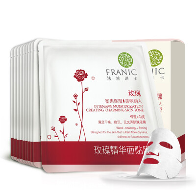 

FRANIC (FRANIC) Rose Essence Mask 25ml * 10 replenishment moisturizing soothing sedation