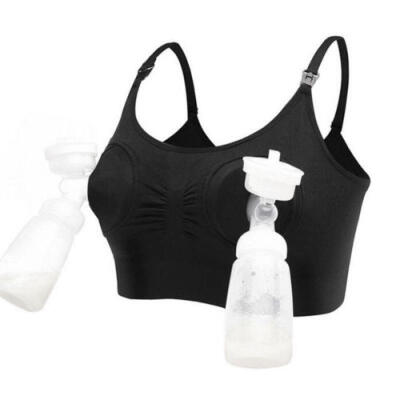 

Maternity Hands Free Breast Feeding Pumping Breastpump Maternity Nursing Bra