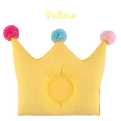 

Baby Infant Newborn Memory Foam Bear Pillow Prevent Flat Head Anti Roll Support