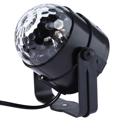 

LED RGB Crystal Magic Ball Effect Lights Party Stage Lighting with Remote Controller