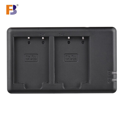 

FB Dual USB Charger for NP-W126 Battery for Fujifilm FinePix HS50EXR X-T20 X-T10 X100F X-H1 X-A5 X-A3 X-A1 X-E1 X-E2 X-M1 X-Pro2 X