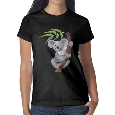 

Koala Gifts Word K Koala Shirts for Women Vintage Womens Cotton t Shirts