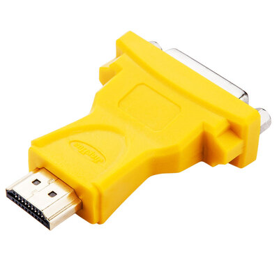 

Jinghua JH 0724 HDMI to DVI adapter HD adapter male to female DVI to HDMI adapter for computer TV projector set-top boxes&other switches