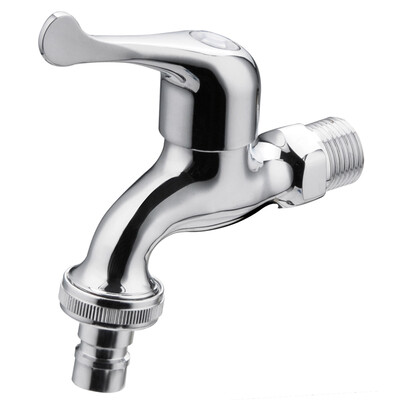 

Nine animal husbandry JOMOO 7201-220 full copper open a single cold washing machine faucet