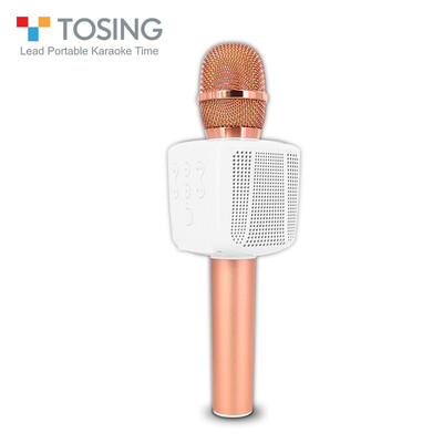 

TOSING New Portable Karaoke Microphone Wireless Blue tooth Speaker cost effective Outdoor Travel Microphone with TF Card Play