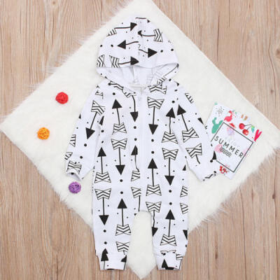 

Newborn Infant Baby Girls Boys Warm Romper Jumpsuit Clothes Long Sleeve Outfits