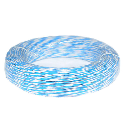 

Sanobao SANBAO BW100-2C two-core pure 05 copper twisted-pair blue&white phone jumper telephone line room phone jumper 2-core twisted pair 100 meters