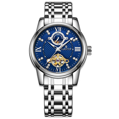 

Waterproof Automatic Men Mechanical Watch Moon Phase Luminous Self-Winding Man Casual Wristwatch