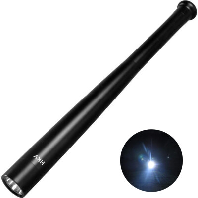 

HKV Baseball Bat LED Flashlight 1000Lumens Super Bright Baton Torch for Emergency&Self Defense