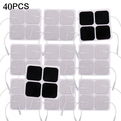 

20pcs 96cm Self Adhesive Replacement Tens Non-woven Fabric Physical Therapy ReusableTENS Unit Patches Electrode Pads for Muscle