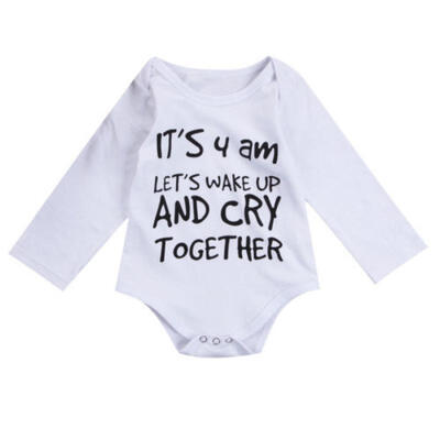 

Cute Newborn Baby Girl Boy Autumn Long Sleeve Romper Bodysuit Jumpsuit Outfit UK
