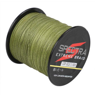 

100M-2000M 6LB-300LB Test Army Green 100%pe Dyneema Braided Fishing Line