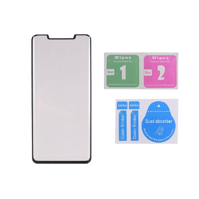 

2 Pcs Screen Protector 9H Curved Tempered Glass Film Ultra-Thin High Transparency Anti-Dirt Shatterproof Anti-Scratch Protective P