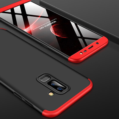 

Goowiiz Phone Case For Samsung Galaxy J8 2018A7 2018Note 9 Fashion Color collision 360 Degree Coverage PC Full Protection