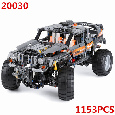 

Lepin 20030 4x4 Motors Drive Car Remote Control Model RC Off-Road Vehicle Set Legoed 8297 Building Blocks Bricks kids Toy