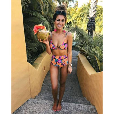 

Women Push-up Padded Bra Bandage Bikini Set Swimsuit Triangle Swimwear Bathing