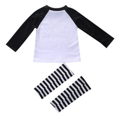 

Newborn Baby Boys Girls T-shirt TopsLeggings 2pcs Set Cotton Outfit Clothes chu