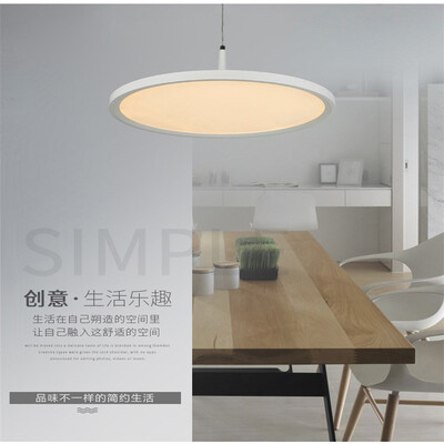 

Baycheer HL491394 Simple Ultra-thin Modern White Warm Neutral ChandelierWhite