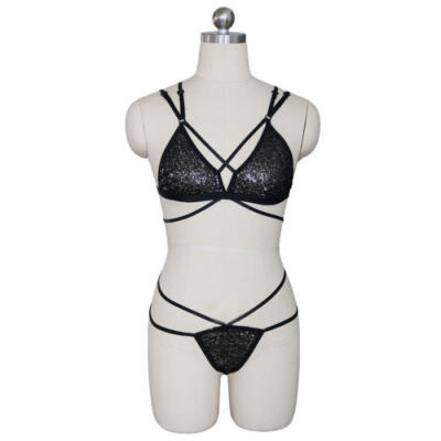 

Sexy Lingerie Set Women Nightwear Underwear Sleepwear Lace Dress G-string Gift