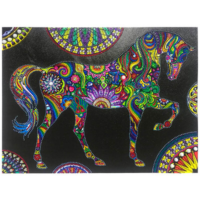 

UpperX Special Shaped Diamond Painting DIY 5D Partial Drill Cross Stitch Kits 5D Diy Diamond Painting For Home Decoration