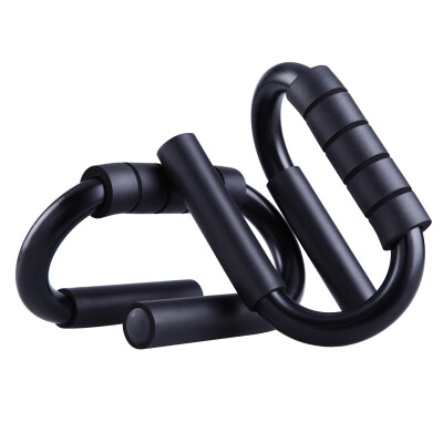 

KANSOON push-up support S-type prone bracket indoor fitness support black KA35