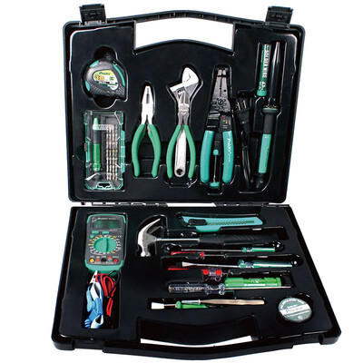 

Pro&39skit PK-2052 Multifunctional Telecommunication Tool Set 52 pcs Home Integrated Tool Set
