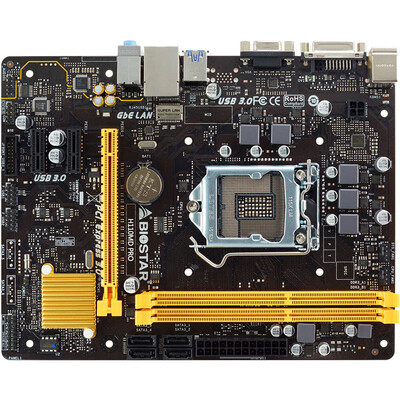 

Материнская плата BIOSTAR H110MD PRO (Intel H110 / LGA 1151)