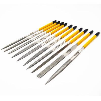 

Стэнли (Stanley) 10 комплектов алмазов рашпиль формирования файла 3x140mm 22-322