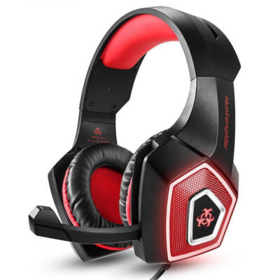 

35mm Gaming Headset MIC LED Light Headphones for PC Mac Laptop PS4 Xbox One 3DS