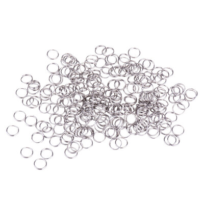 

PH PANDAHALL 270pcs Stainless Steel Jump Rings Double Loops