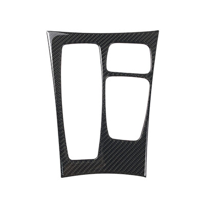 

Carbon Fiber Gear Shift Panel Trim Frame Sticker Decorative Cover For BMW E70 X5 E71 X6