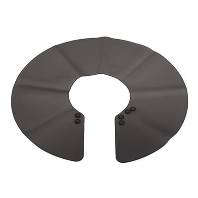 

Haircut Neck Cape Wrap Collar Shield Waterproof Silicone Hair Coloring Cuttin Barber Hairdressing