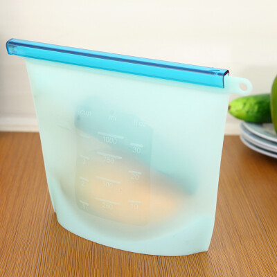 

Heat-resistant Silicone Food Preservation Bags Portable Sealed Storage Bag Cooking Tools