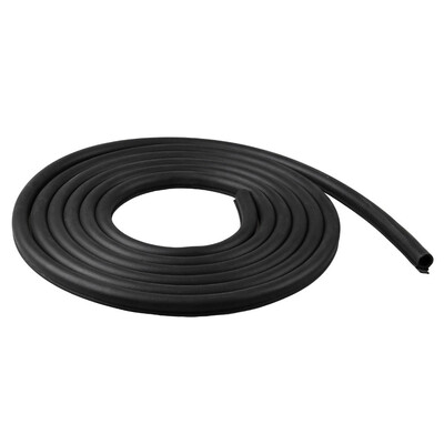 

4M D Shape Car Door Edge Trim Rubber Window Protector Guard Seal Strip Weather Strip Weatherstrip