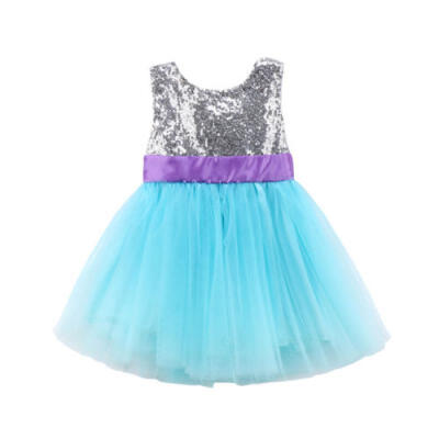 

Kids Baby Girls Sequins Sleeveless Dress Party Dress Summer Sundress Clothes
