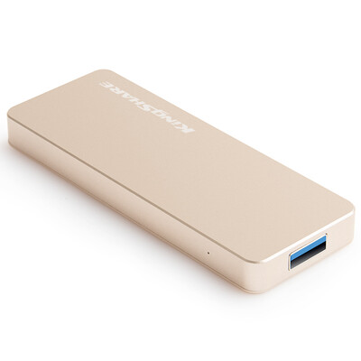 

Kingshare T1 Series 240G Portable Mobile Solid State Drive Gold (KS-T1240G)