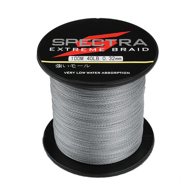 

100M-2000M 6LB-300LB Test Gray 100PE Dyneema Braided Fishing Line