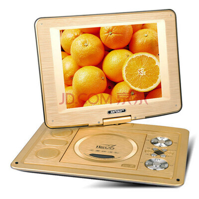 

(SAST) FL-138C 10,4-дюймовый мобильный DVD портативный пульт дистанционного управления телевизор драма машина пение старая видео машина (золото)